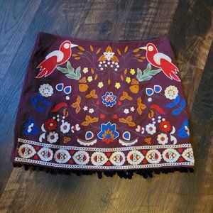 UMGEE Pom Pom Mini Skirt